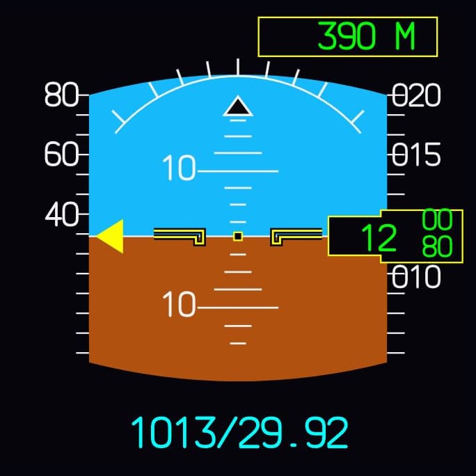 The ISIS display as shown in Fly-K