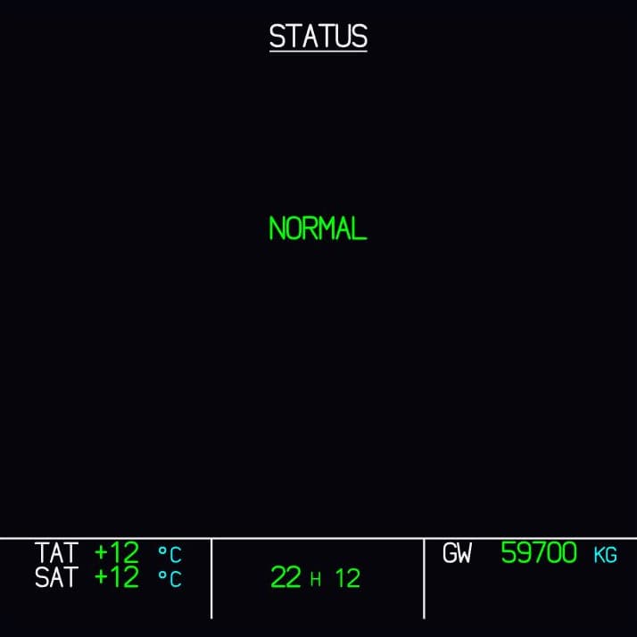The STS display as shown in Fly-K